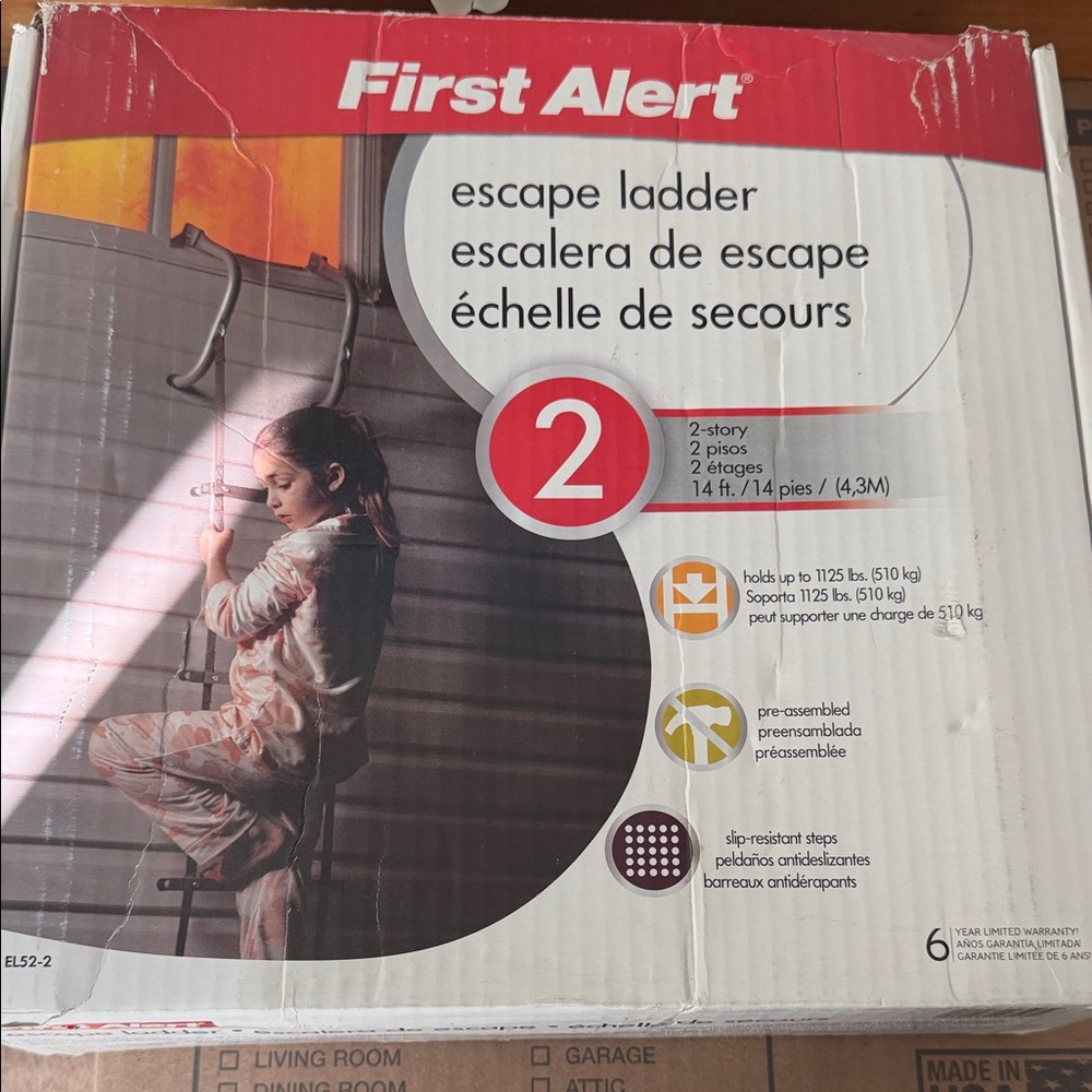 First Alert 2-Story Escape Ladder‎